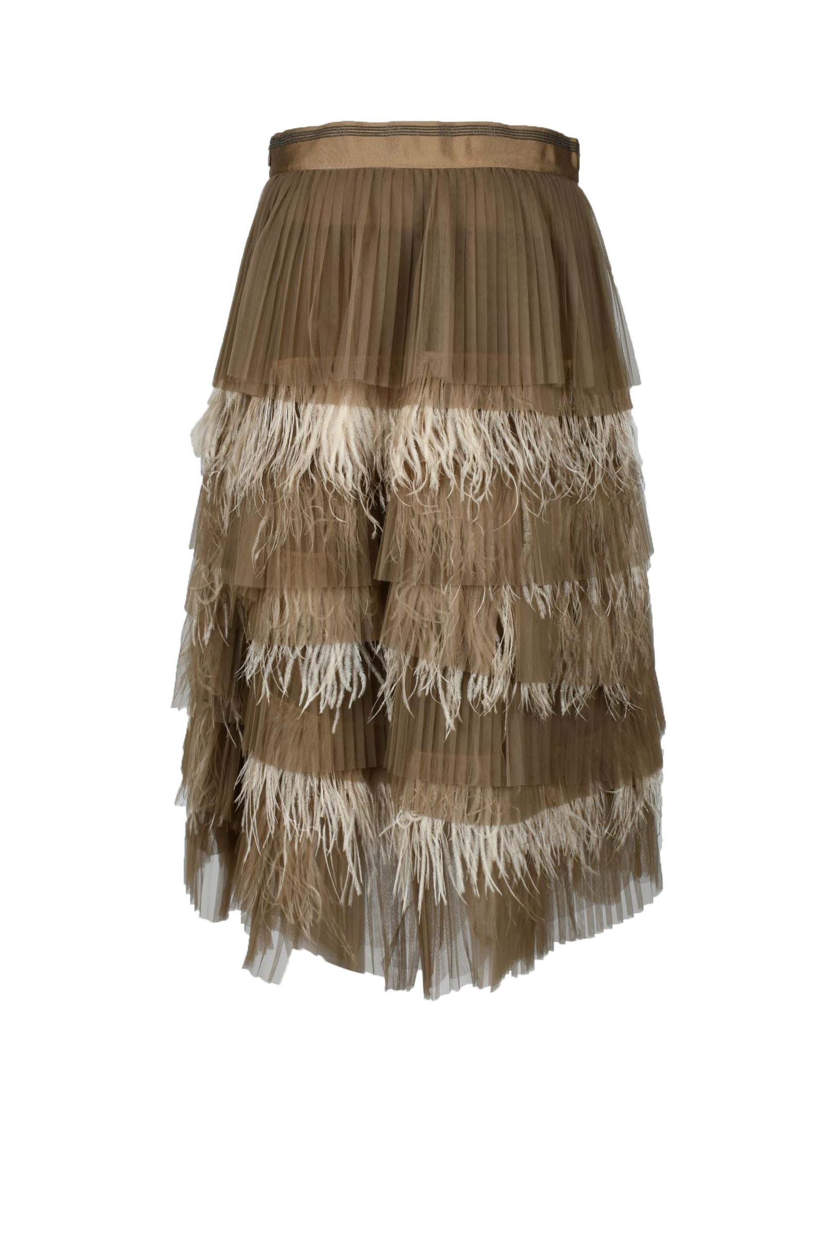 BRUNELLO CUCINELLI - SKIRT