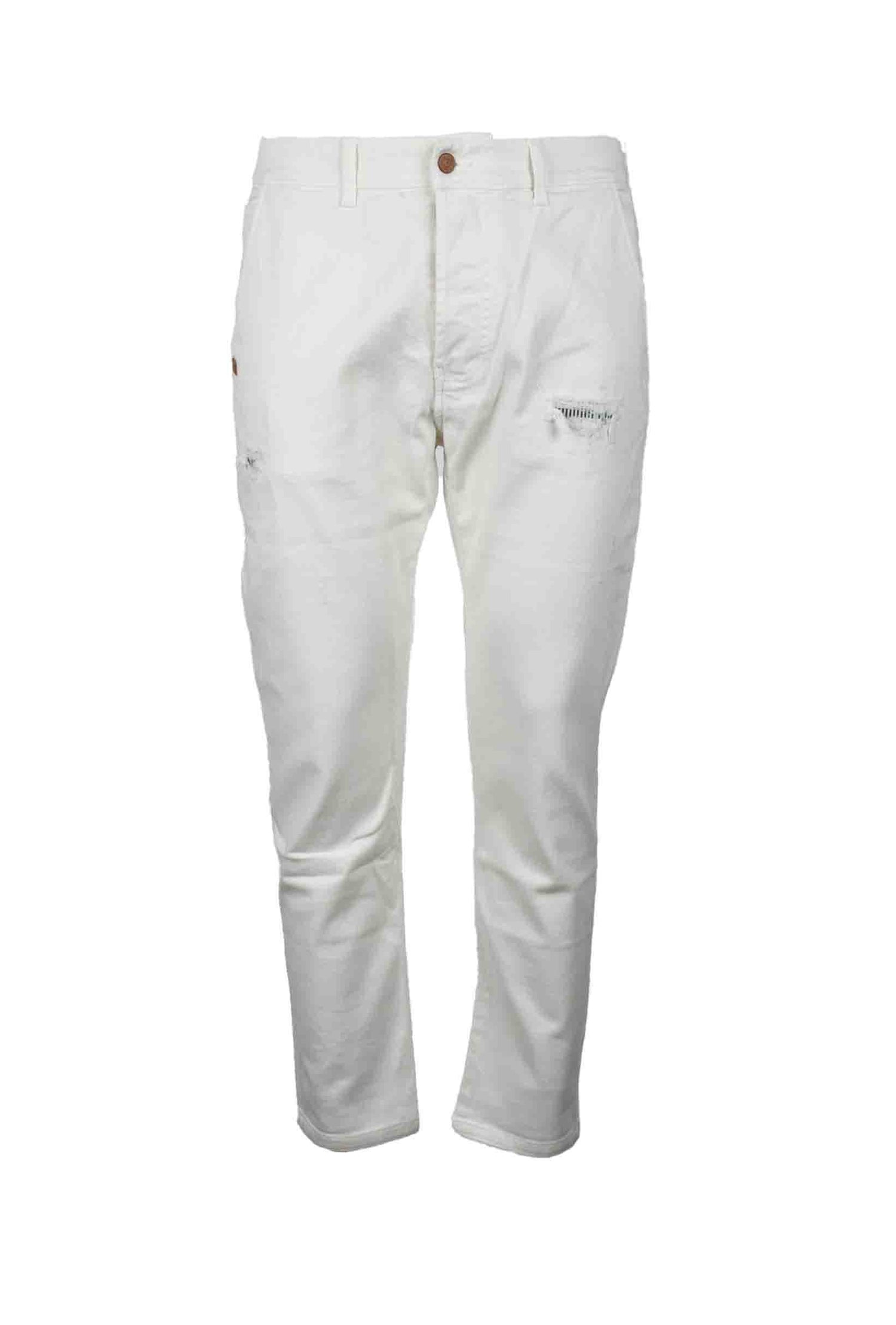 GREY DANIELE ALESSANDRINI - TROUSERS