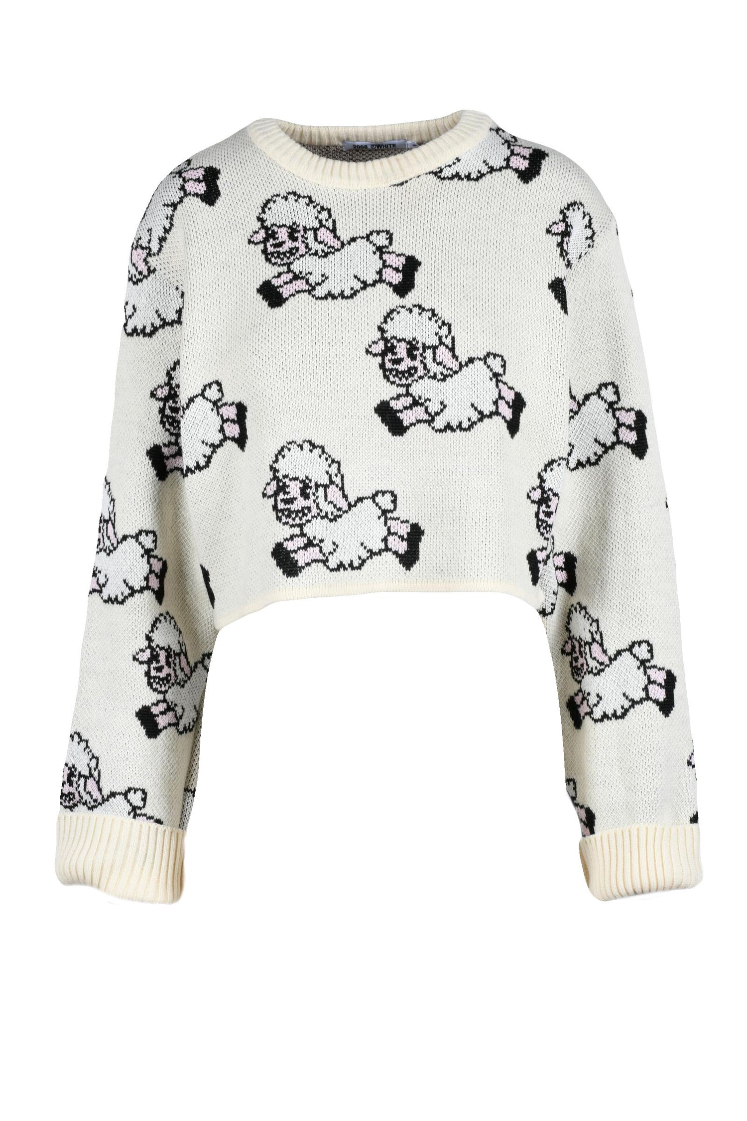 WHITE - KNITWEAR AND SWEATSHIRTS