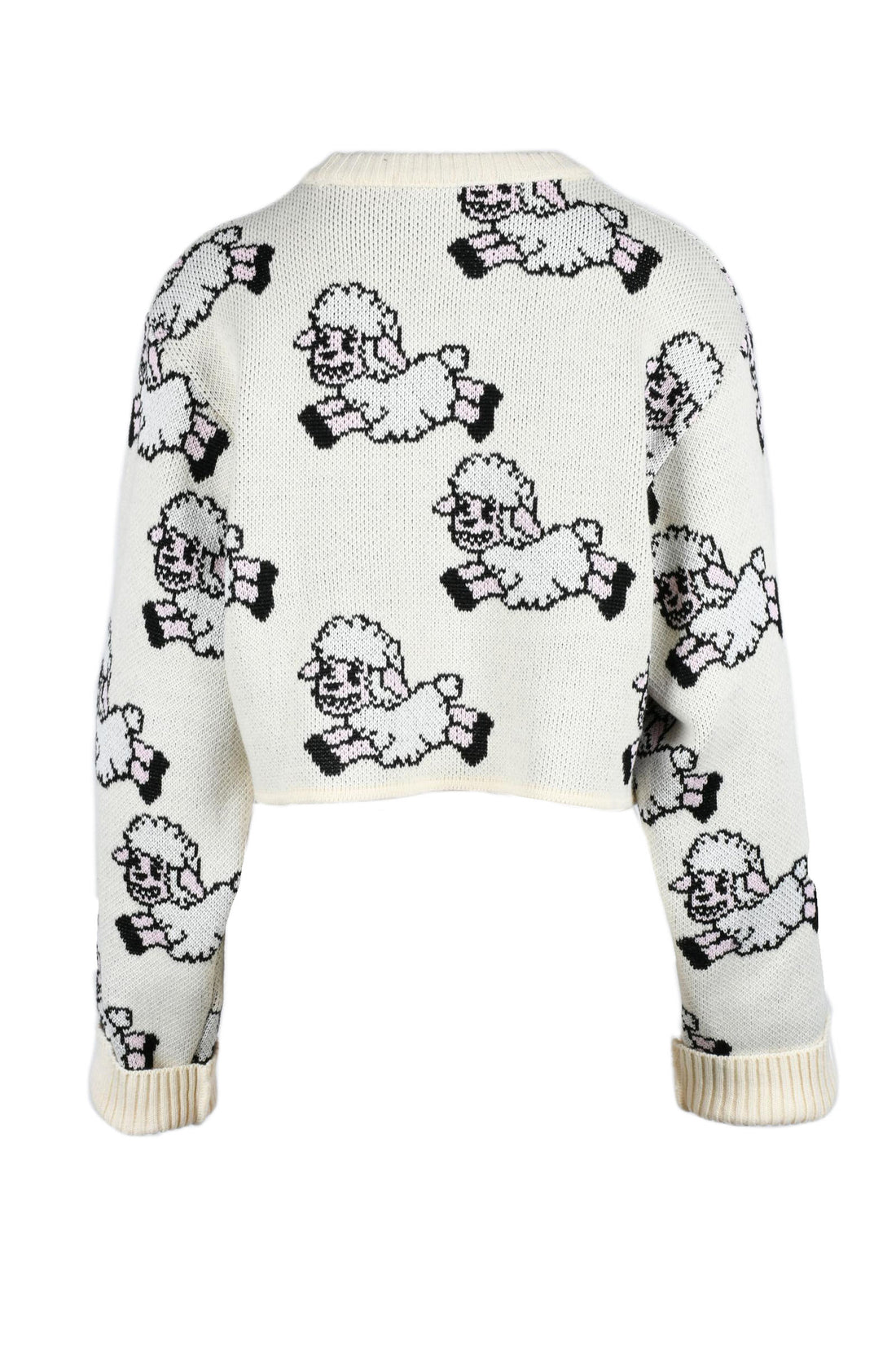 WHITE - KNITWEAR AND SWEATSHIRTS