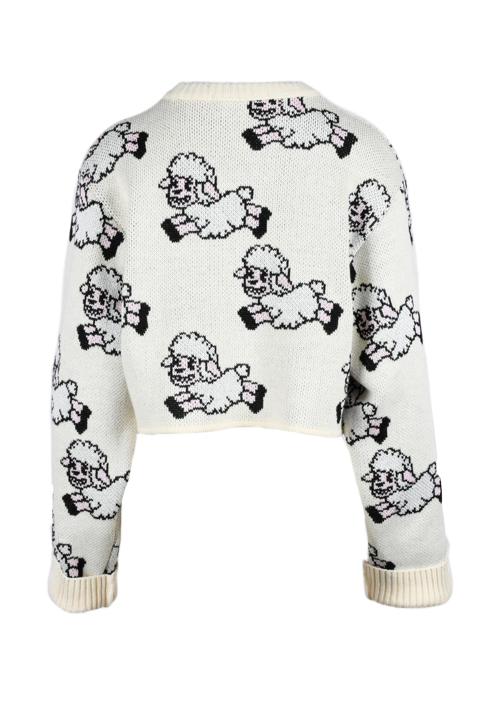 WHITE - KNITWEAR AND SWEATSHIRTS