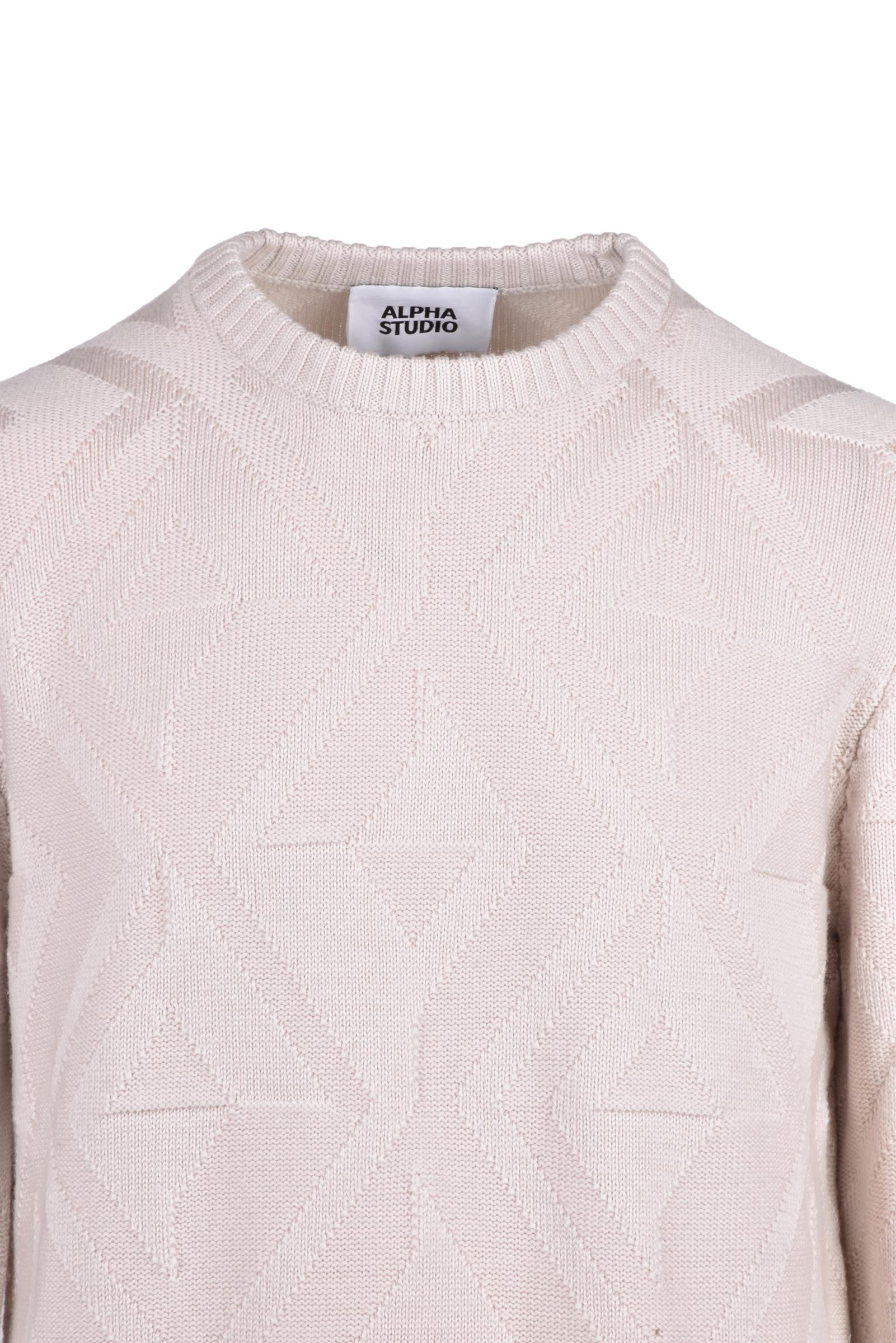 ALPHA STUDIO - KNITWEAR AND SWEATSHIRTS
