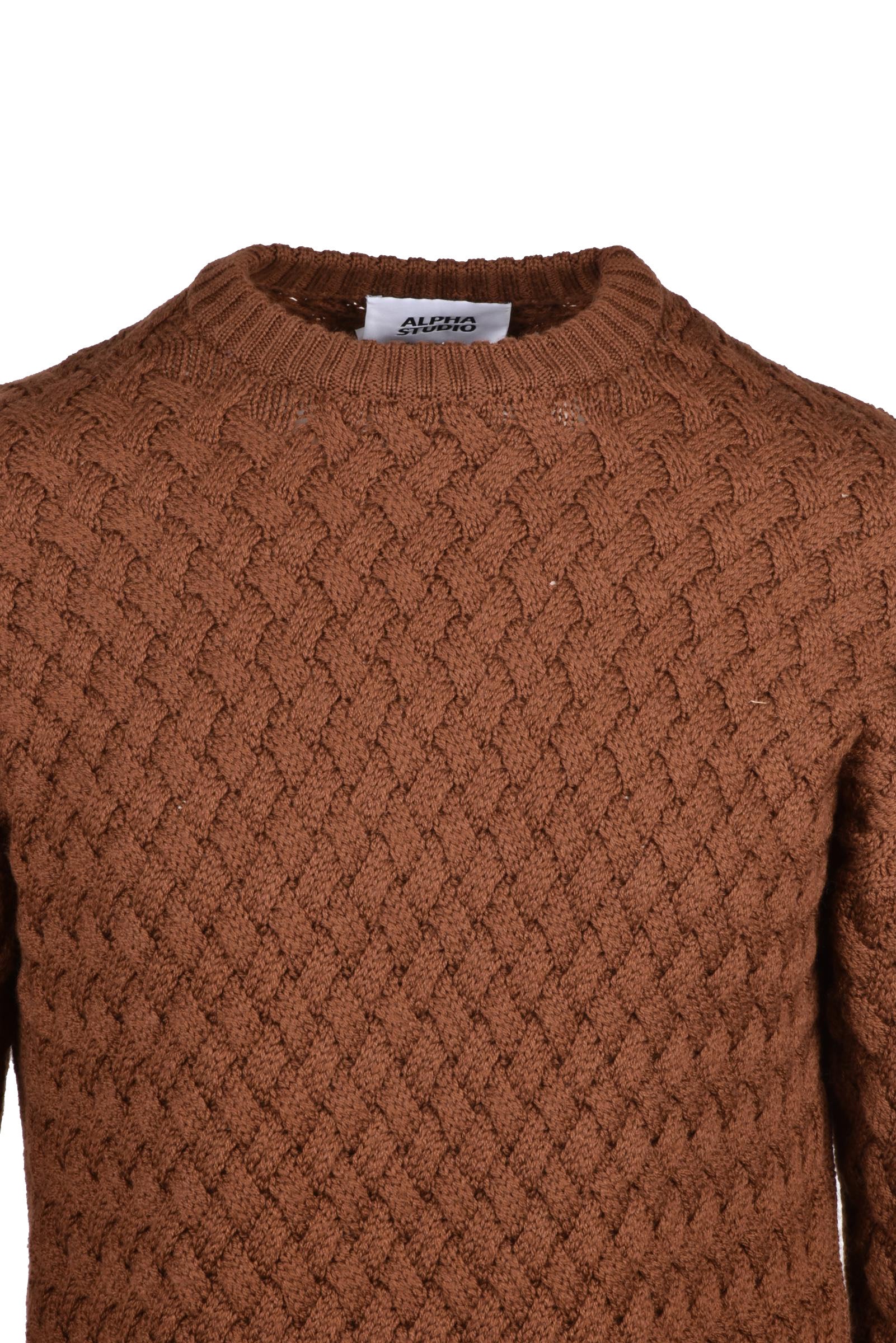 ALPHA STUDIO - KNITWEAR AND SWEATSHIRTS