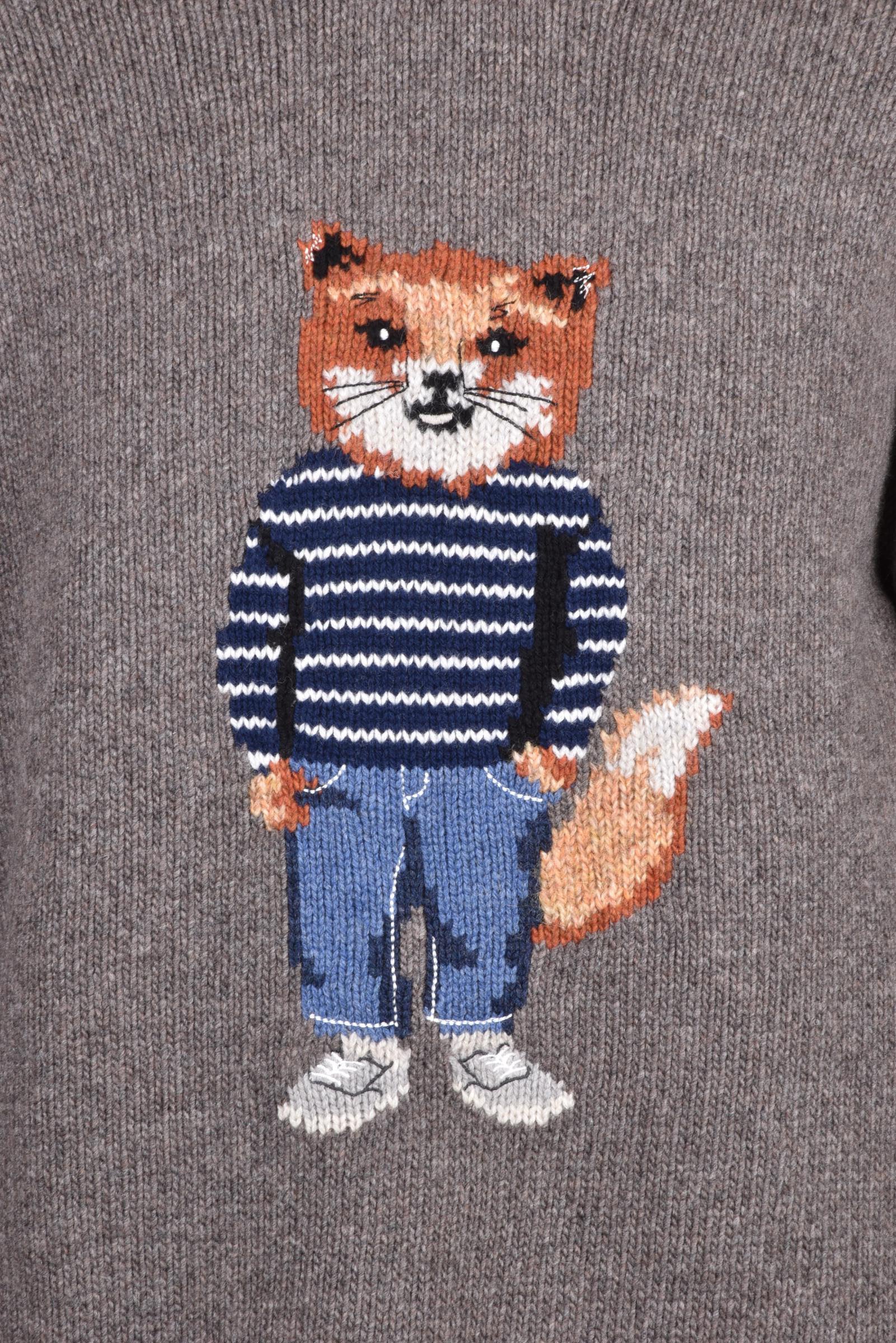 MAISON KITSUNE - KNITWEAR AND SWEATSHIRTS