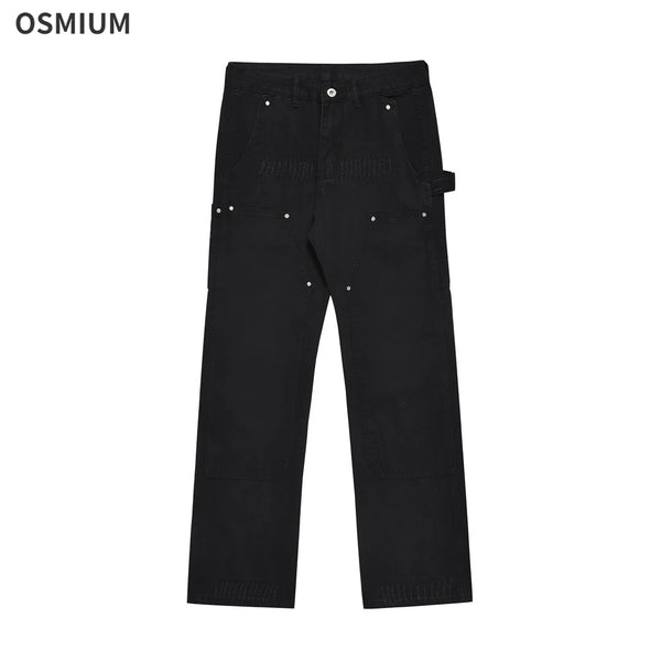 Men regular fit trousers