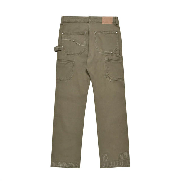 Men regular fit trousers