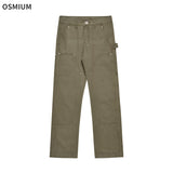 Men regular fit trousers