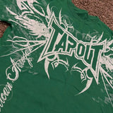 Green crazystyle tapout shirt(also in white and black)