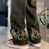 2023 Embroidered Jeans Men's Autumn series