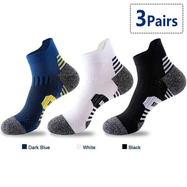 3Pairs/Lot Mens Sport Socks